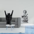 thumbnail image 2 of Escultura De Mano Con Gesto De Roca Inspirada En Guan Yin, Estatua Creativa De Dedo, Buda Femenino De Feng Shui, Artesanías Para Apartamento, Dormitorio, Restaurante, Decoración De, 2 of 8
