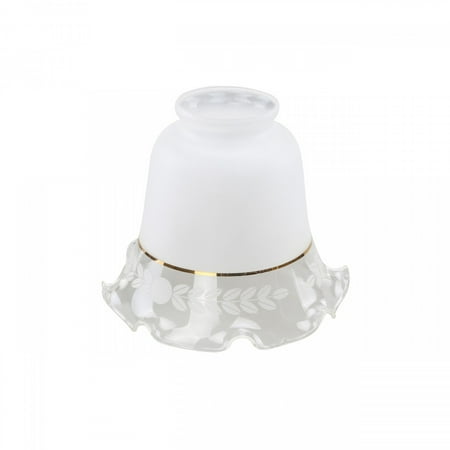 - Glass Lamp Shades Frosted Glass Tulip 4.5