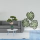 thumbnail image 2 of Árbol bonsái artificial,Bonsái artificial para decoración de escritorio o interior,Placa de pared con hojas de palma,Decoración de pared de madera con hojas de palma,Adorno de madera para, 2 of 8