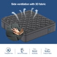 thumbnail image 4 of 12 inch King Size Mattress, Memory Foam Individual Pocket Springs Hybrid Mattress in a Box, Medium Firm for Home Rooms Hotels,Breathable and Ergonomic Design, Back Relief Edge Support CertiPUR-US, 4 of 7