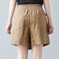 thumbnail image 4 of Summer Savings Clearance 2024! TAGOLD Womens Summer Pants,Fashion Women Solid Color Casual Loose Beach Shorts, 4 of 4