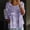 Purple, variant on Soyumi Womens Floral Print Tops, 3/4 Sleeve Shirts Round Neck Loose Casual Summer Tunic Cute Tops Basic Blouse Tees Trendy Pullover Tops for Casual Spring Summer Outings, Green