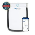thumbnail image 1 of AIRDOCTOR 3500i SMART Air Purifier, 3 Stage Filtration UltraHEPA Carbon/VOC, Living Room, Bedroom, 1 Count, White, 1 of 11