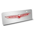 thumbnail image 2 of Jeep Trailhawk 3D Logo 12" x 4.25" European Look Chrome Half-Size Stainless Steel License Plate, 2 of 5