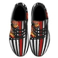 thumbnail image 2 of Firefighter The Thin Red Line Shoes Sneakers for Women Men Black Size 8, 2 of 7