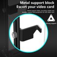 thumbnail image 4 of ZheElen COOLMOON Graphics Card Bracket 5V ARGB Office Computer Case GPU Video Cards Brace Holder LED Light Water Cooling Stand, 4 of 6