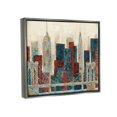 thumbnail image 3 of Stupell Industries Urban City Bridge Architecture Painting Luster Gray Floating Framed Canvas Print Wall Art, Design by Cloverfield & Co., 3 of 6