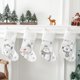 thumbnail image 1 of 4 piezas, adornos navideños, medias navideñas, colgantes para árboles de Navidad, regalos para niños, bolsas de dulces, decoración de escenas, 1 of 5
