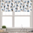 thumbnail image 3 of Ambesonne Ice Cream Valance & Curtain, Cones Summer Flavors Art, 55"x24", Pale Blue Tan and Pale Yellow, 3 of 7