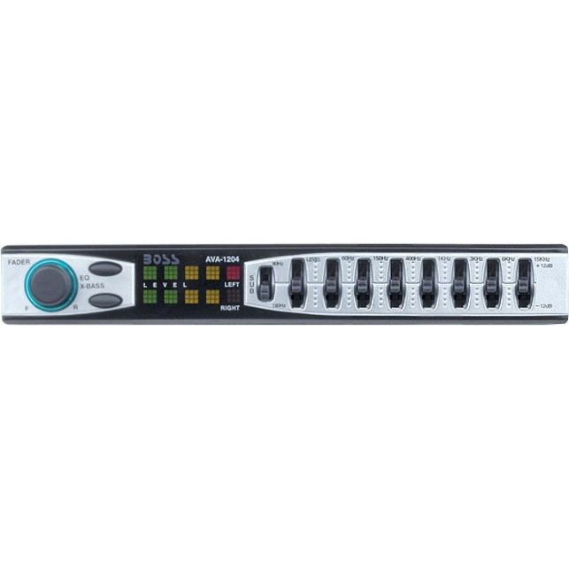 Boss Audio AVA1204 7 Band Pre-Amp Equalizer with Remote Subwoofer Level Control - Walmart.com Boss Audio AVA1204 7 Band Pre-Amp Equalizer with Remote Subwoofer Level Control - Walmart.com