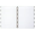 thumbnail image 3 of Cambridge Fashion Hardcover Business Notebook, 80 Sheets, 6 1/2" x 9 1/2", Black/White Stripe, 3 of 5
