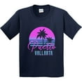 thumbnail image 3 of Inktastic Retro 80s Puerto Vallarta Youth T-Shirt, 3 of 5