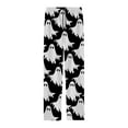 thumbnail image 3 of CONFREE Halloween Pajama Pants for Men Hallowmas Pj Pants for Men Pumpkin Ghost Print Lounge Bottoms Elastic Waist Drawstring Sleepwear With Pockets, 3 of 6