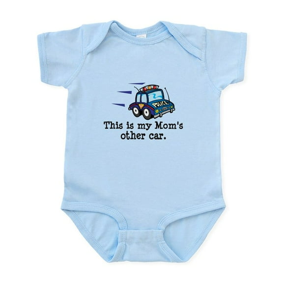 CafePress - Mom Is A Cop Infant Bodysuit - Baby Light Bodysuit, Size Newborn - 24 Months
