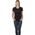 thumbnail image 3 of 5.11 Tactical Women's Legacy Topo Fill Tee, Poly-Cotton Fabric, Moisture-Wicking, Style 31014ABCF, Black Heather, X-Large, 3 of 6