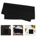 thumbnail image 7 of Set of 4 Black Cloth Napkins 17x17 inch Washable Polyester Reusable Fabric Cocktail Napkins for Party, Wedding, Banquet, Dining Table Decor, 7 of 7