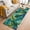 Green, variant on 2'x6' Rug Runners for Hallways Kitchen, Summer Tropical Leaves Non Slip Entryway Beside Floor Carpet Runner, Blue Green Botanical Leaf Plants Laundry Room Bedroom Throw Rugs Mat for Family Pet