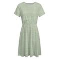 thumbnail image 4 of Cashel Linen Mint Green Sundress Short Sleeve Dress Summer Women Clothes Dress for Women Dresses, 4 of 7