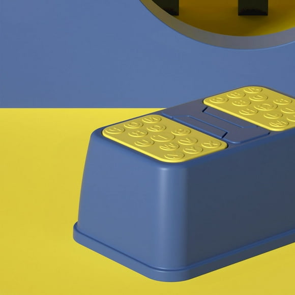 Toilet Step Stool Poop Stool Toilet Stool Bathroom Step Stool Bathroom Stool Toilet Step Stool Plastic Non Slip Heavy Duty Rollover Prevention Tool For Baby Children Blue 1 Layer