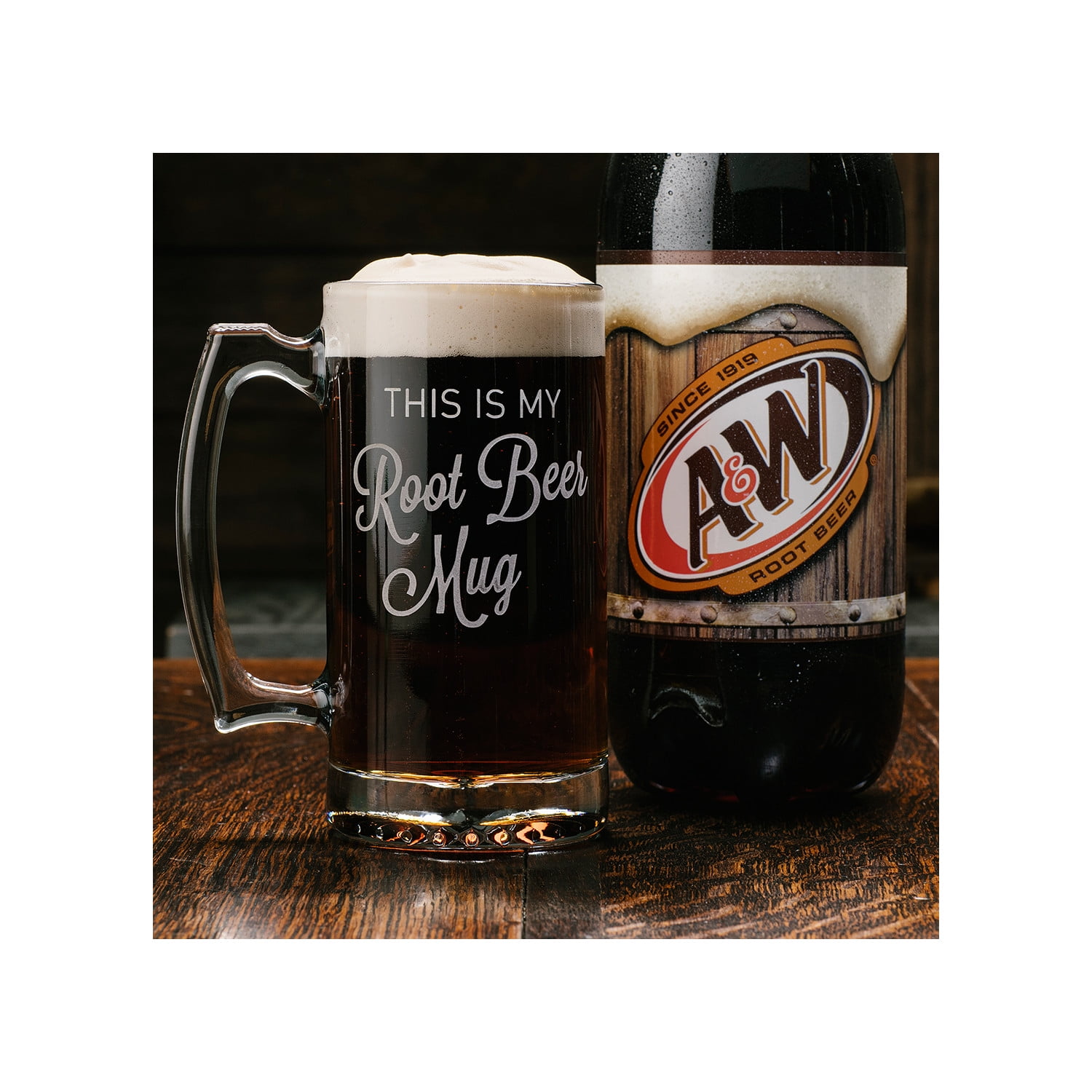 A&W Root Beer Soda Pop, 2 L, Bottle