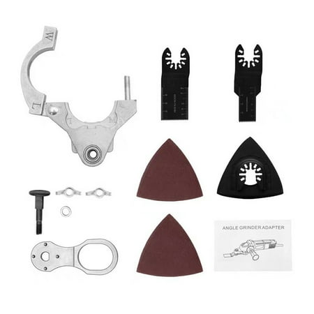 

Walmeck Angle Grinder Refit To Polishing Cutting Tool Accessories Set Angle Grinder Aadapter Wood Cutting Polishing Nails Cutting Wall Grinding Utility Modification Tool Set Multipurpose Household W