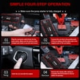 thumbnail image 5 of Jump Starter 3000A for 8.0L Gas 4.0L Diesel 12V Lithium Jump Box, Portable Power Bank with Emergency Light, 5 of 11