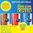 thumbnail image 3 of Cubiertas Para Manijas De Puertas Para Manijas Y Perillas De Puertas Calientes: The Handle Wonder Cover: 2 Cubiertas Para Manijas De Puertas Más 1 Cubierta Para Perillas De Puertas (Paquete De 3), 3 of 5
