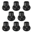 thumbnail image 7 of Uxcell 8-Pack Chair Leg Floor Protectors, 0.55"-0.75" Elastic Rubber and Plastic Round Furniture Pads for Hardwood Floors/Tile Floors, Chair Leg Covers [Black], 7 of 7