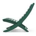 thumbnail image 3 of FODINGHILL Adirondack Chairs set of 4, HDPE All-Weather Portable Folding Adirondack Chairs，Plastic Adirondack Chairs for Outdoor Beach Garden Patio Porch , Forest, 3 of 10
