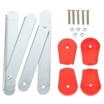 1 Pair Aluminum Alloy Ladder Hinge Replacement Heavy Duty Step Ladder Hinge for Folding Ladders Convenient Ladder Parts and Accessories