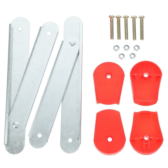 1 Pair Aluminum Alloy Ladder Hinge Replacement Heavy Duty Step Ladder Hinge for Folding Ladders Convenient Ladder Parts and Accessories