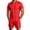 M10-Red, variant on Rhoudy Men Pants Straight Leg Jumpsuit Short Sleeve Stand Collar Romper Piece Shorts Summer Outfit Fashion Mens Clothes S Yellow