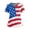 Red/White/Blue, variant on Iaqnaocc 250 Anniversary USA Flag Scrub Tops Women Plus Size American Flag Stars Striped Nurse Working Uniforms Trendy V-Neck Side Slits Scrub Tops Festival Tees Blouse with Pockets Blue 2XL