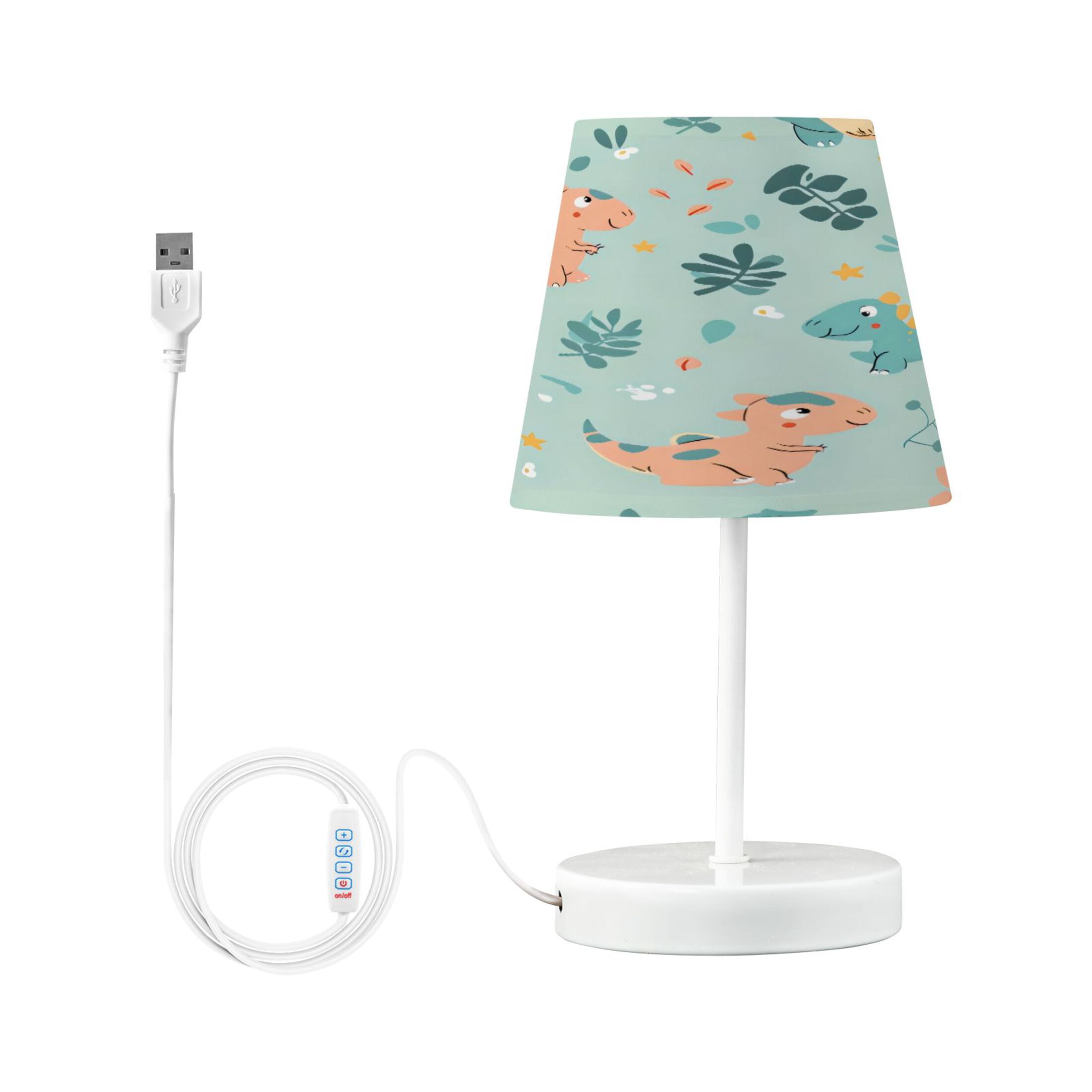 Table Lamp Medium 7.9x11.8 Inches Table Lamps Night Light Tools & Home Improvement Bedroom Lamp Guest Room Lamp Study Lamp Office Lamp Cute Dinosaur