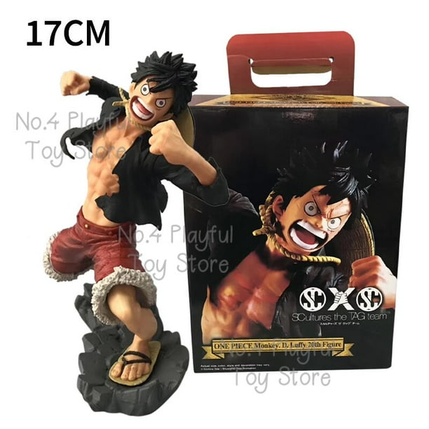 Figura de acción de Anime japonés One Piece, Luffy, clásico, PVC, sombrero de paja, Zoro, Luffy, colecciona, juguete de regalo, modelo de Anime Qiuyongming unisex
