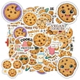 thumbnail image 4 of 35pcs Cute Cookie Stickers Baking Children Stickers Fun PVC Kids Stickers for Laptop Suitcase Phone, 4 of 9