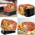 thumbnail image 2 of FKELYI Hello Fall Toaster Cover Washable Toaster Dust Covers 4 Slice Wide Slot Dustproof Thanksgiving Maple Leaf Appliance Bakeware Protector, 2 of 7