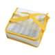 thumbnail image 1 of Bolsa de entrega de pizza, bolsa de supermercado con aislamiento y cierre, contenedor portátil para pizza Amarillo 35x35x10cm, 1 of 9
