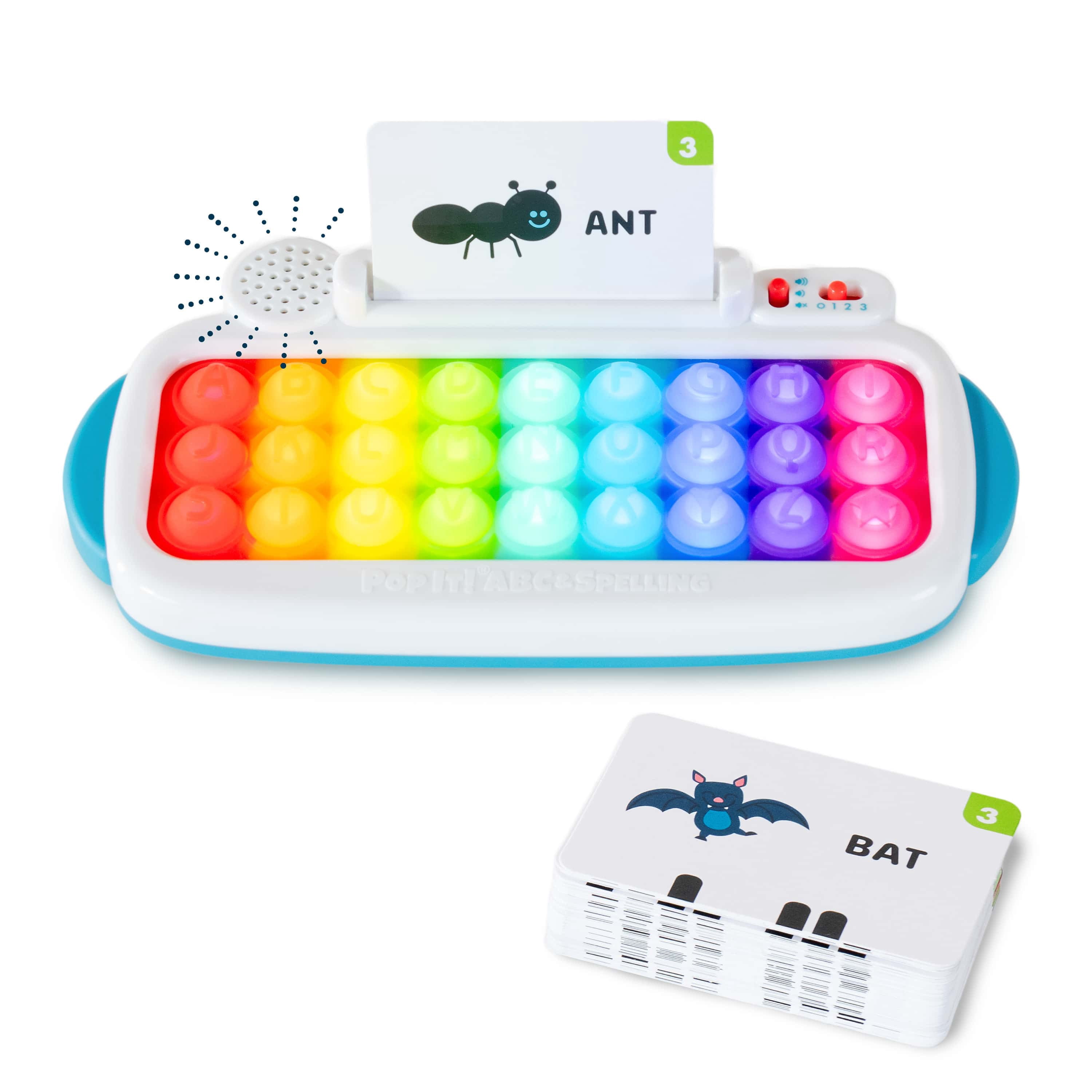 Chuckle & Roar ABC Spelling Pop Keyboard for Children Ages -2-6+ by Buffalo Games