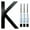 Color K, variant on SHIMELE Modern Floating House Number Set - Acrylic Alphabet Door Numbers - Easy Install, Weather-Resistant - Ideal for Home, Office, or Commercial Use