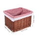 thumbnail image 2 of Cesta tejida para juguetes, cesta de mimbre para almacenamiento, cesta cuadrada de algas marinas, cestas cúbicas, organizador de ropa, bolsa para estantes de baño y hogar, 2 of 8