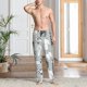 thumbnail image 2 of Fotbe African Animals Pantalones de Pijama para Hombre, Pantalones de Dormir, Pantalones de Casa con Cintura Ajustable y Bolsillos-3X-Large, 2 of 6