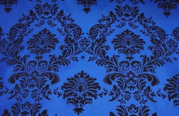 Velvet//Flocking ROYAL BLUE Fabric Gaming Table Surface