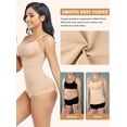 thumbnail image 2 of Vaslanda 2 Packs Camisole for Women Tummy Control Cami Shaper Seamless Compression Tank Top Shapewear for Women, 2 of 6
