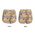 thumbnail image 3 of Gukieu Cycling Elephant On Bicycle In Park Print Women's Sports Shorts with Drawstring Elastic Waistband for Running, Yoga, Fitness-Medium, 3 of 7
