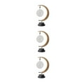 thumbnail image 2 of Langgg Table Lamp With Stand Moon LED Night Lights For Unique And Stylish Lighting Multifunctional PVC Night Light With Stand warm light 3Set, 2 of 6
