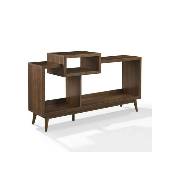 Crosley Furniture Nashville Large Record Player Stand W/ Vinyl Storage in Brown