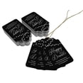 thumbnail image 3 of Inkdotpot Silver Foil Paper Hang Tags Happy Diwali Favor Tags 50 Pack, 3 of 6