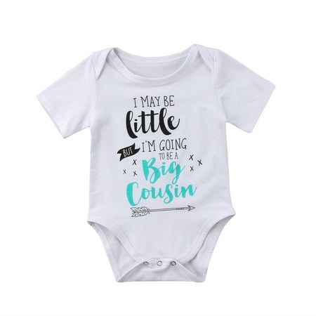 

Felcia Baby Boy Short Sleeve Jumpsuit Summer Unique Letter Print One-piece Triangle Romper