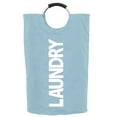 thumbnail image 1 of Bearachild Cesta plegable para ropa sucia, bolsa de lavandería plegable de tela Oxford, cubo de impermeable con asa Almacenamiento y organización del hogar Cielo azul Bearachild HA6867-06B, 1 of 6